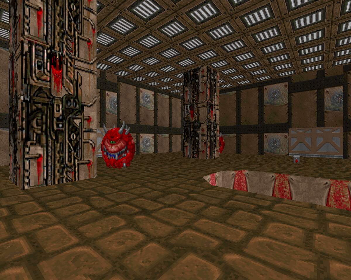 Texture alignment glitch on doors - Doom Editing - Doomworld