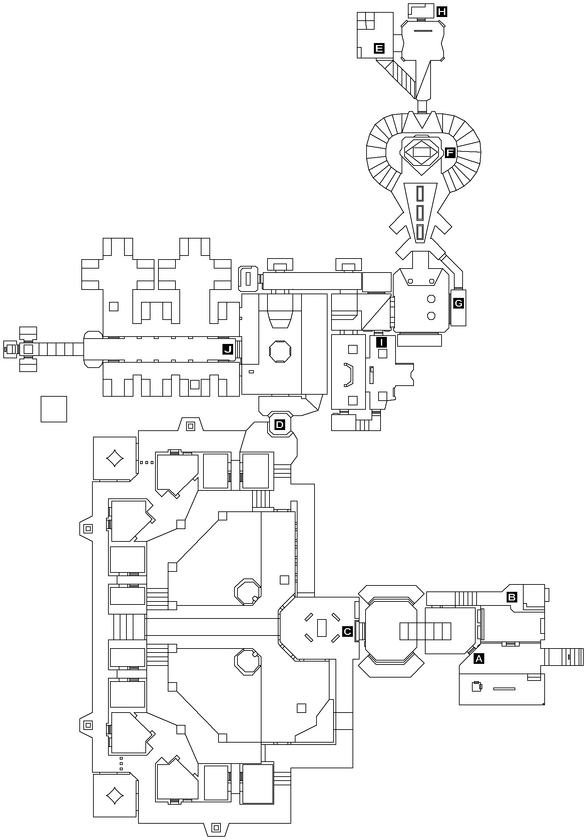 Map of Norwall Prison
