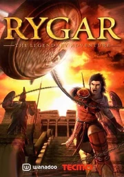 Rygar and his Diskarmor weapon, a spinning shield with bladed edges.