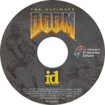 Scan of Ultimate Doom CD