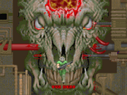 Credits screen from the end of Doom II