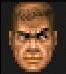 Doomguy's face from the HUD bar in Doom I and II