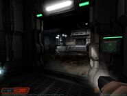 Now you have direct access to Delta Authority Lobby, where lies a mortally wounded Swann.