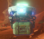 A Field Drone carrying a Weapon Modification.