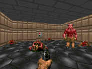 Bloody carnage, with the exit switch beyond