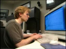 John Carmack working