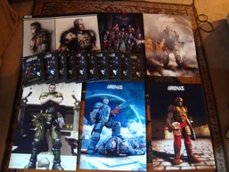 Poster prints and DVD cases