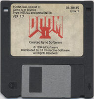 Doom II disk