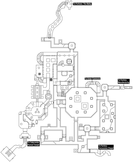 Map of the Catacombs