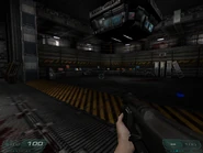 Lower floor before obtaining the yellow key