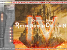 Title screen of the Eternal Doom IV megawad.