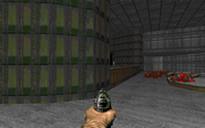 E1M7 map alcove.png (62 KB) Computer map powerup in the distance