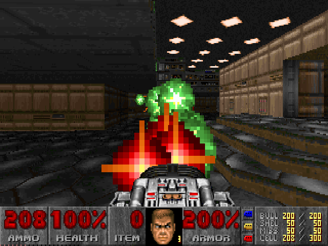 when do you get the bfg in doom