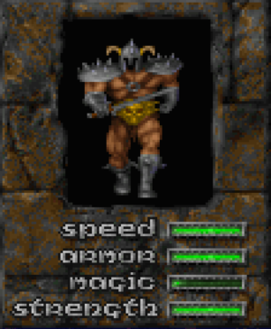 Baratus the fighter