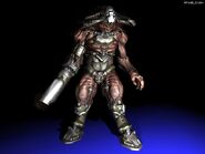 In game Cyberdemon model