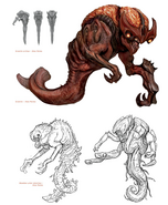 Gremlin and Abbadon pilot from The Art of Doom