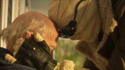 Larry says goodbye to John