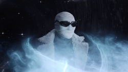 Larry travels to the world of the Negative Spirit