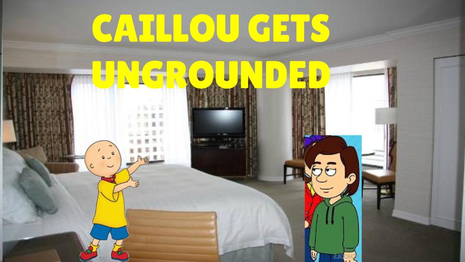 Caillou gets grounded for misbehaves at sneak Godzilla at fails at carnival  and Punishment Godzilla! 