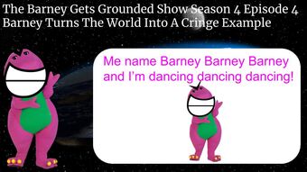 The Barney Gets Grounded Show Doomsday Animations Wiki Fandom - barney pants roblox