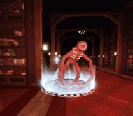 Using a Crucifix against Figure.