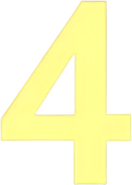 The number 4 that appears on the timer on both the Doors and Levers.