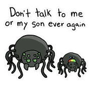 A sticker of Timothy Jr., and Timothy. The sticker's name being "Timothy Jr."