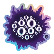 Eyes Holographic Sticker