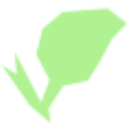 The icon of the Green Herb that appears near the health bar.