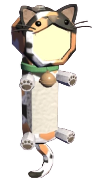 Calico kitty straplight