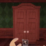 Using a Crucifix against Hide.