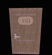 Door 101, a secret door found in the void of the Electrical Room.