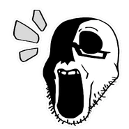 A sticker of Jack as a Soyjak. The sticker's name being "Soy Jack".