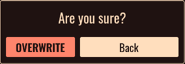 ConfirmUI.png (22 KB) The confirmation screen when overwriting or deleting a Save Slot.