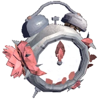 RoseOvergrownAlarmClockRender