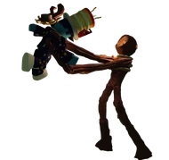 The Figure killing a player.