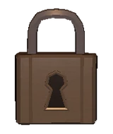 The lock in The Backdoor.