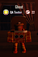 QA Tester Achievement being displayed.