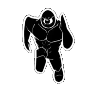 A sticker of Buff Seek running at you. The sticker's name being "Buff Seek".