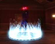 The Crucifix being used on the Lookman.