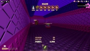 The retro mode egg room in Battle Mode.