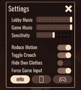 SettingsTab.png (767 KB) Ditto, after The Hunt Update.