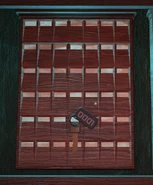 The location of the key.