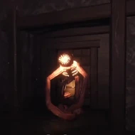 The Figure after exiting Dupe's room.