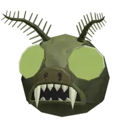 Gloombat Head (Green)