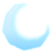 Moonlight symbol, seen during the crucifying process, in the door barriers and in the Guiding Light's death screen.