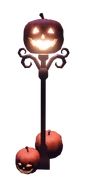 Pumpkin Lamppost #2.