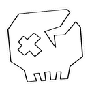 A sticker of the skull from the death screen. The sticker's name being "Death".