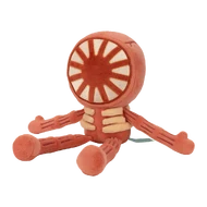 The Figure 's Makeship Plush from the left.