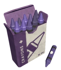 Purple Crayons